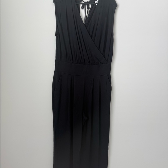 CAbi Pants - CAbi Black V-Neck Jumpsuit